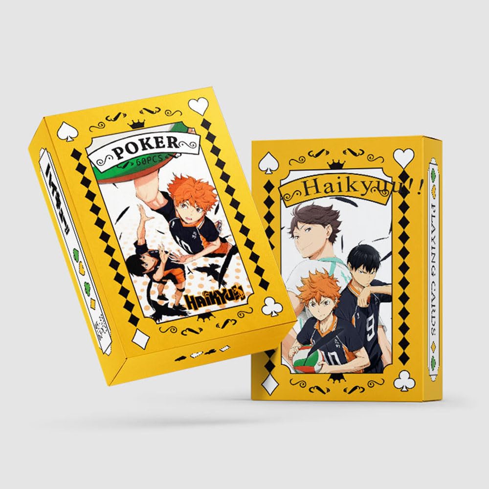 Mua ハイキュー トランプ 54枚入 日向翔陽 孤爪研磨 影山飛雄 菅原孝支